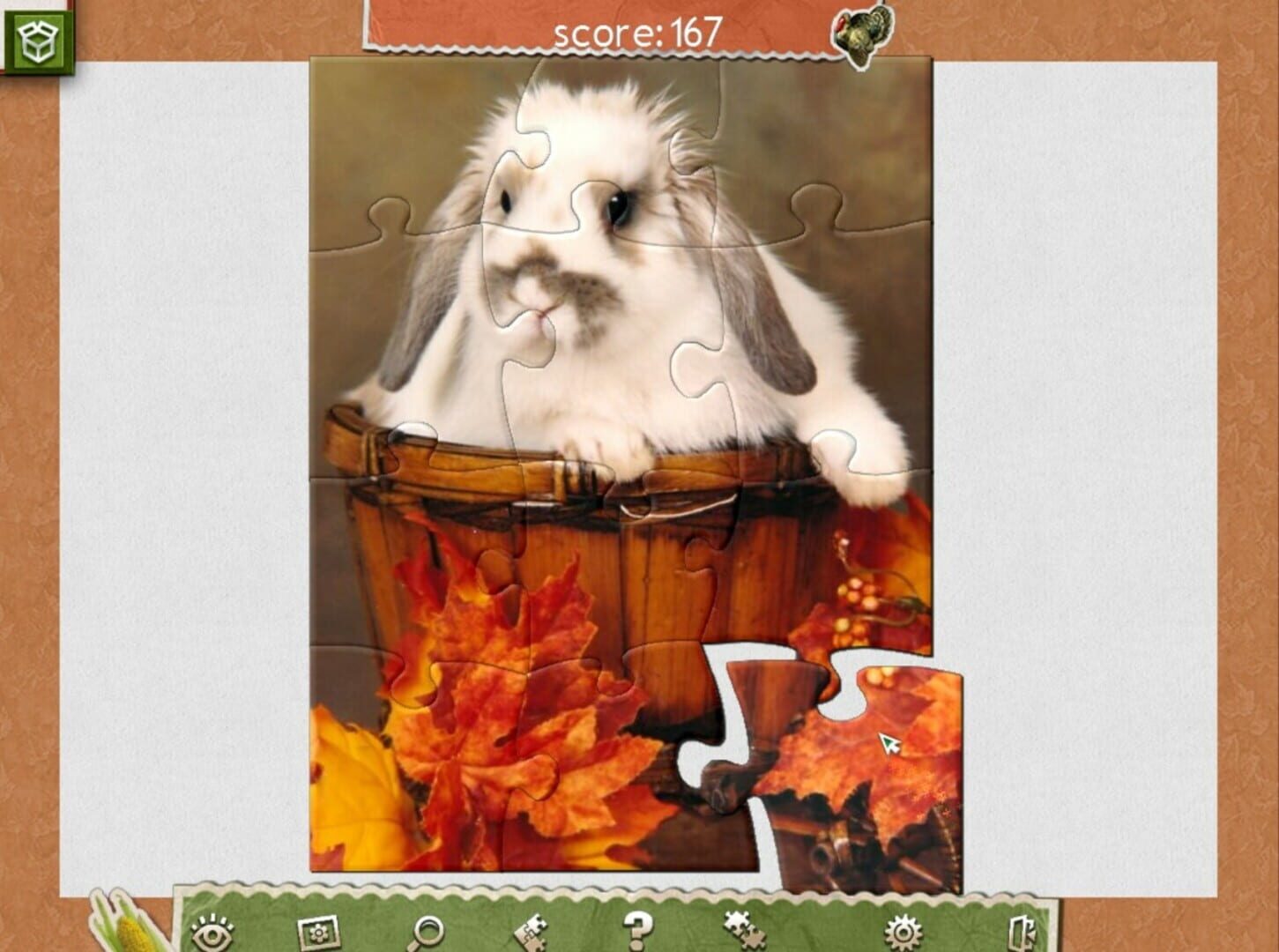 Holiday Jigsaw: Thanksgiving Day 3 - Screenshot