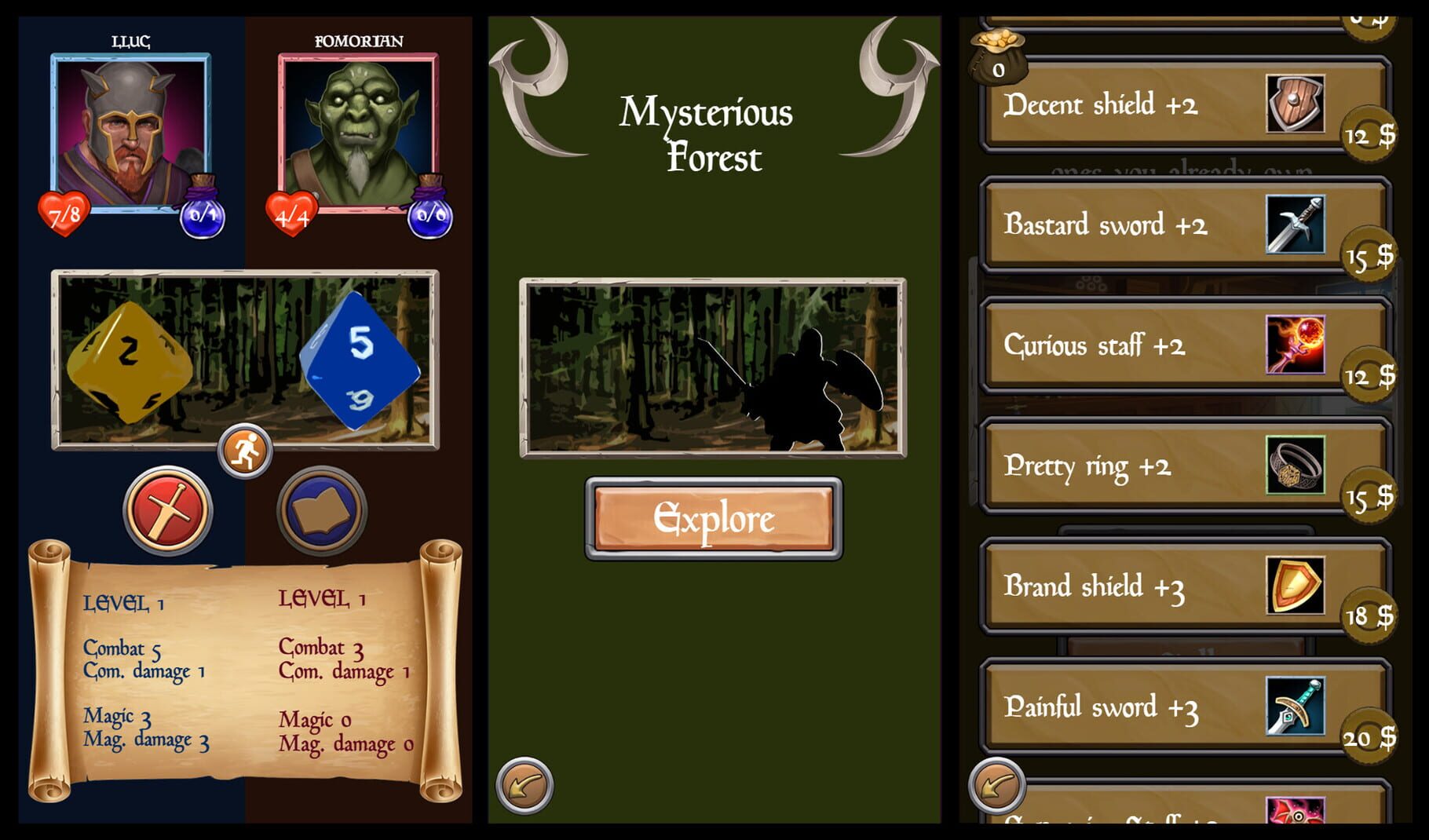 Swords & Adventures screenshot