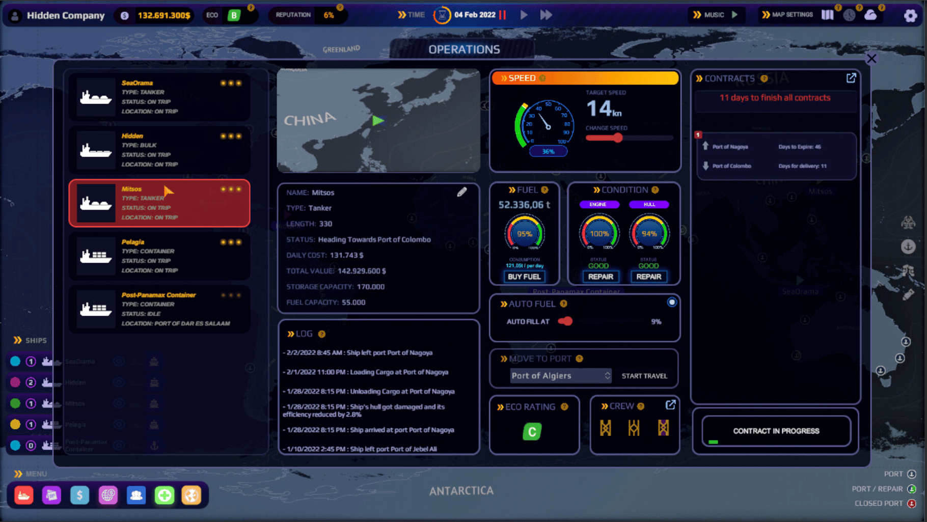 SeaOrama: World of Shipping screenshot