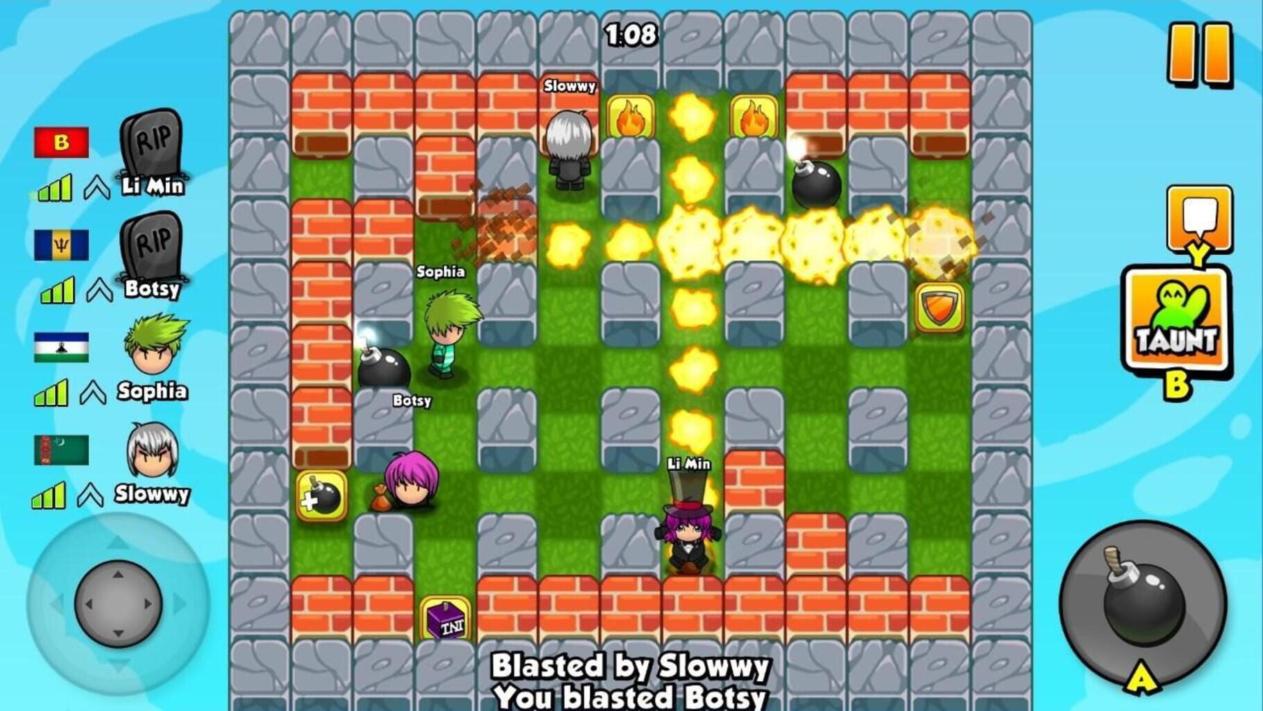 Bomber Friends online multiplayer! 