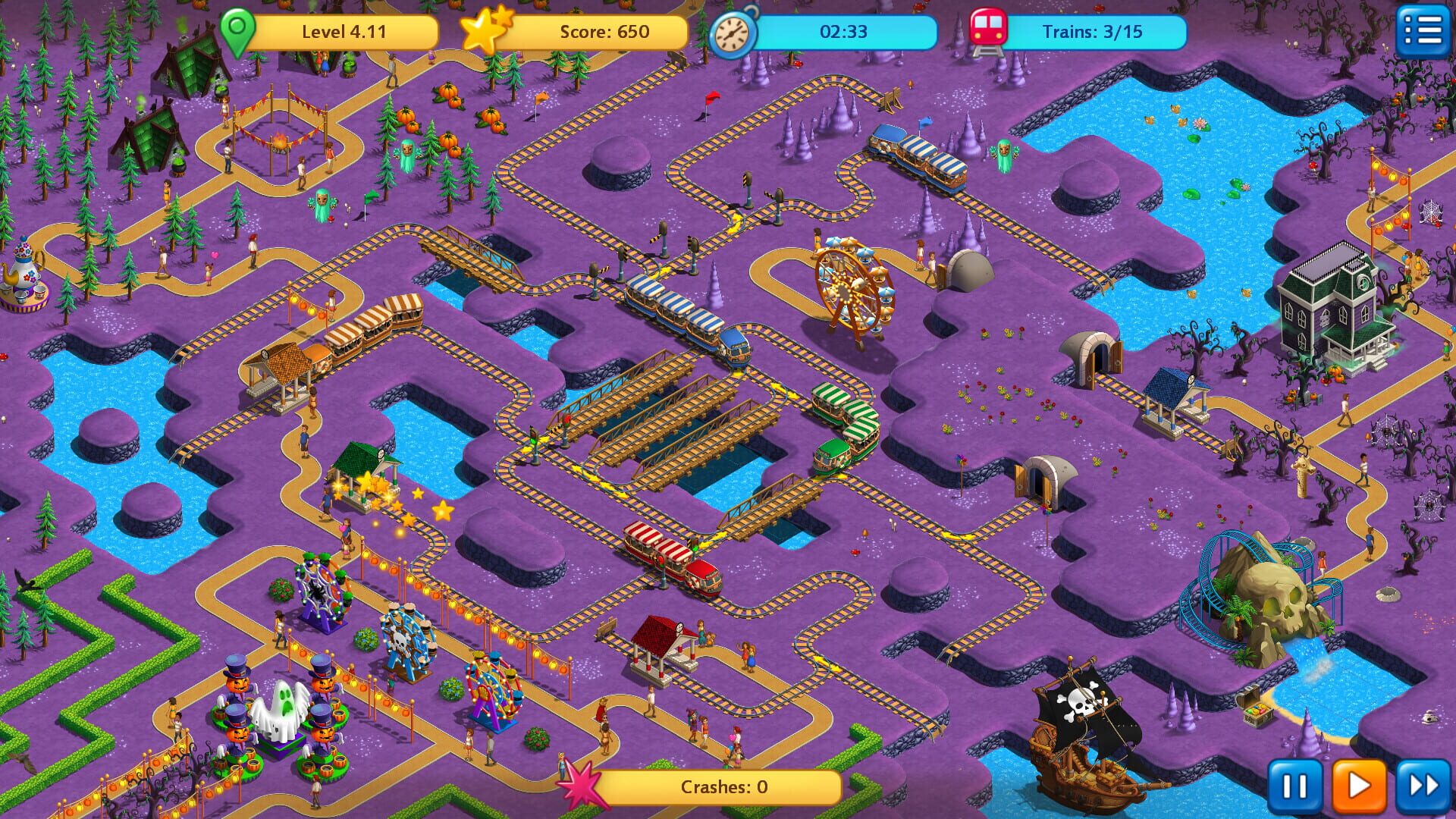 Railway Fun: Adventure Park - Screenshot