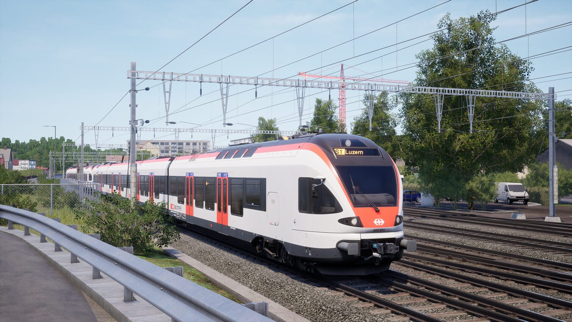 Train Sim World 3 S-Bahn Zentralschweiz: Luzern - Sursee Route