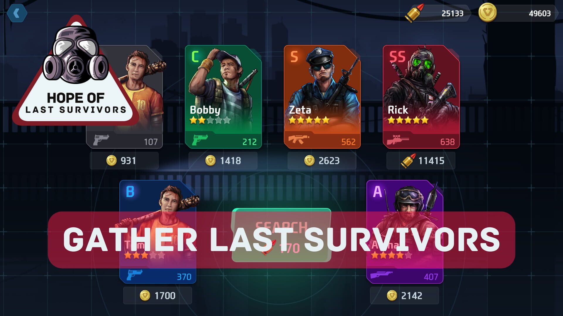 Hope of Last Survivors: Game - Screenshot