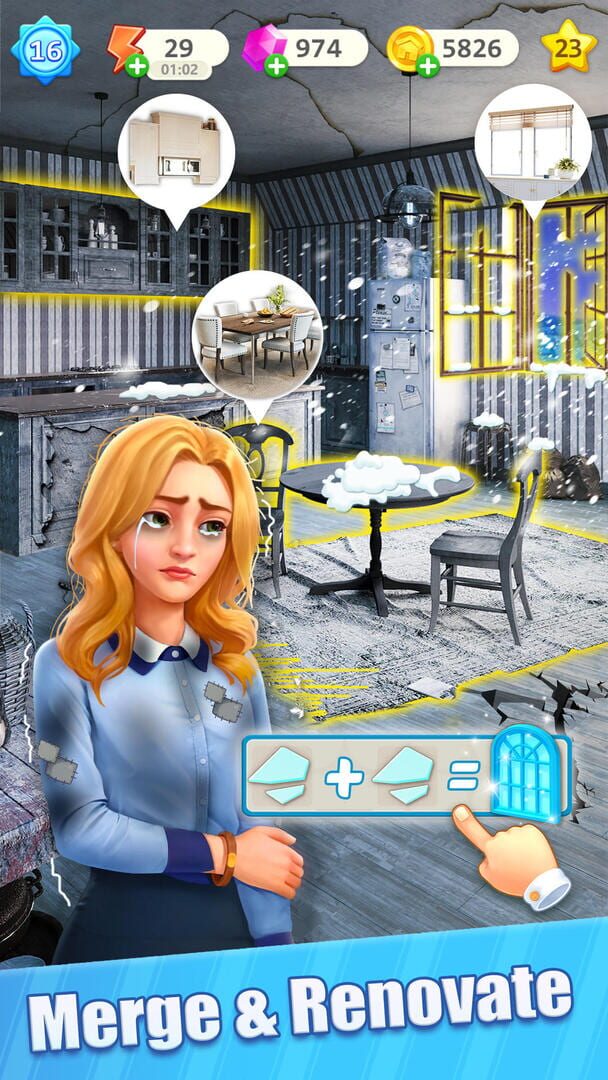 Happy Merge Home - Screenshot