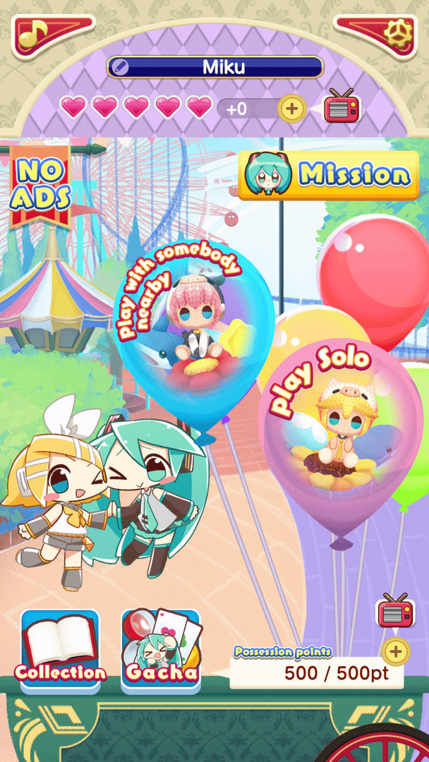 Hatsune Miku Tycoon screenshot