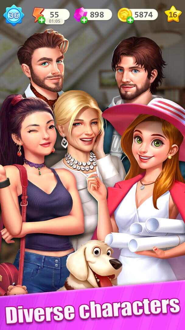 Happy Merge Home - Screenshot