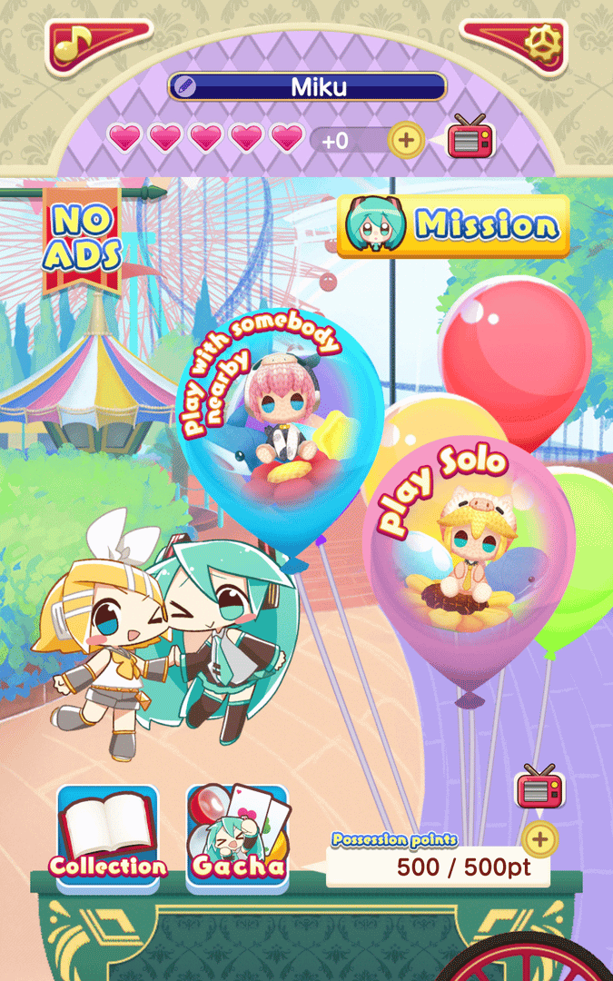 Hatsune Miku Tycoon screenshot