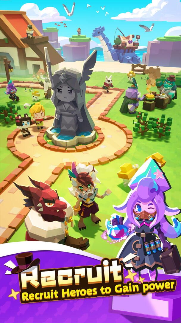 Monster land: Builder - Screenshot