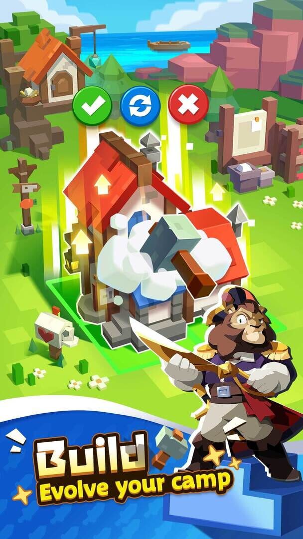 Monster land: Builder - Screenshot