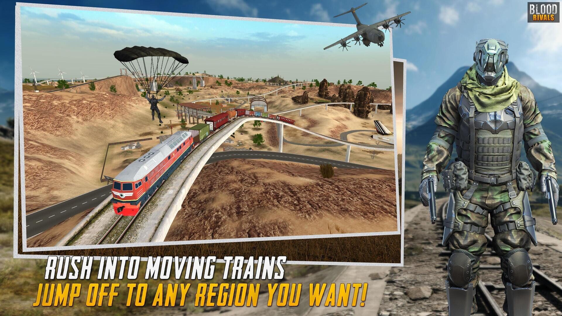 Blood Rivals: Survival Battleground Shooting Games - Screenshot