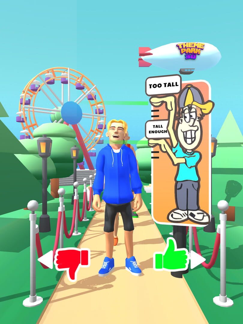 Theme Park Fun 3D! - Screenshot