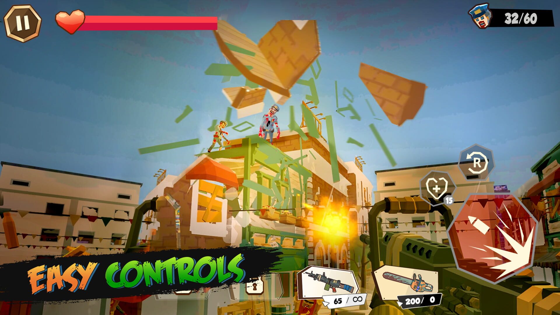 Zombie Poly - Screenshot