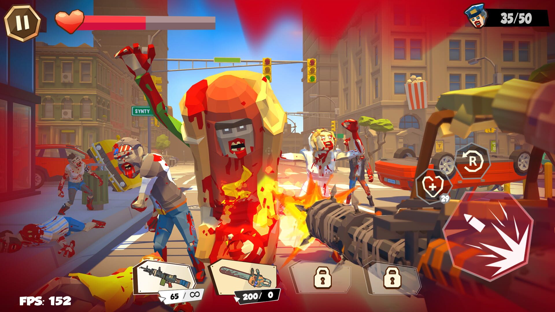 Zombie Poly - Screenshot