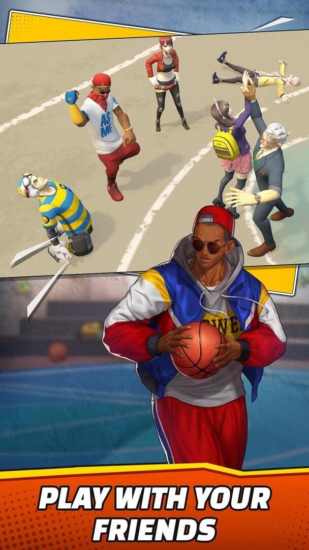 Basketball Crew 2k18: Dunk Stars Street Battle! - Screenshot