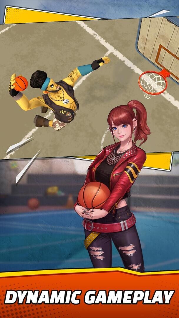 Basketball Crew 2k18: Dunk Stars Street Battle! - Screenshot