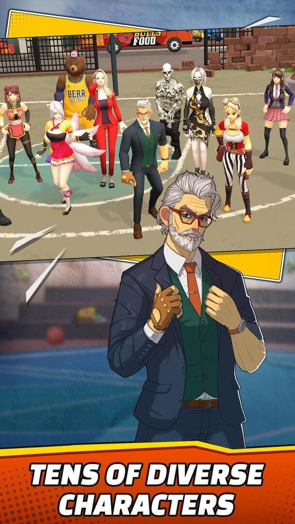 Basketball Crew 2k18: Dunk Stars Street Battle! - Screenshot