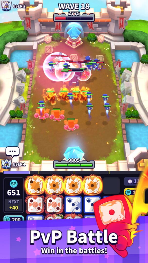 Random Dice: Wars - Screenshot