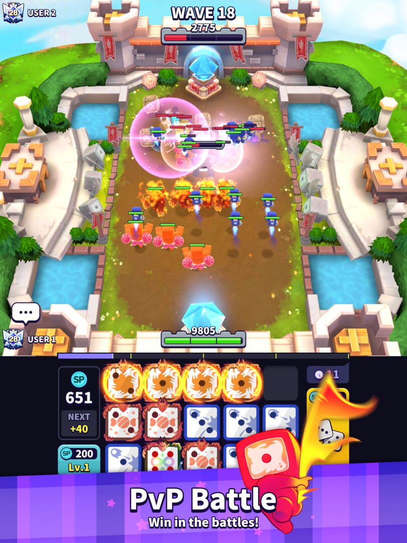 Random Dice: Wars - Screenshot