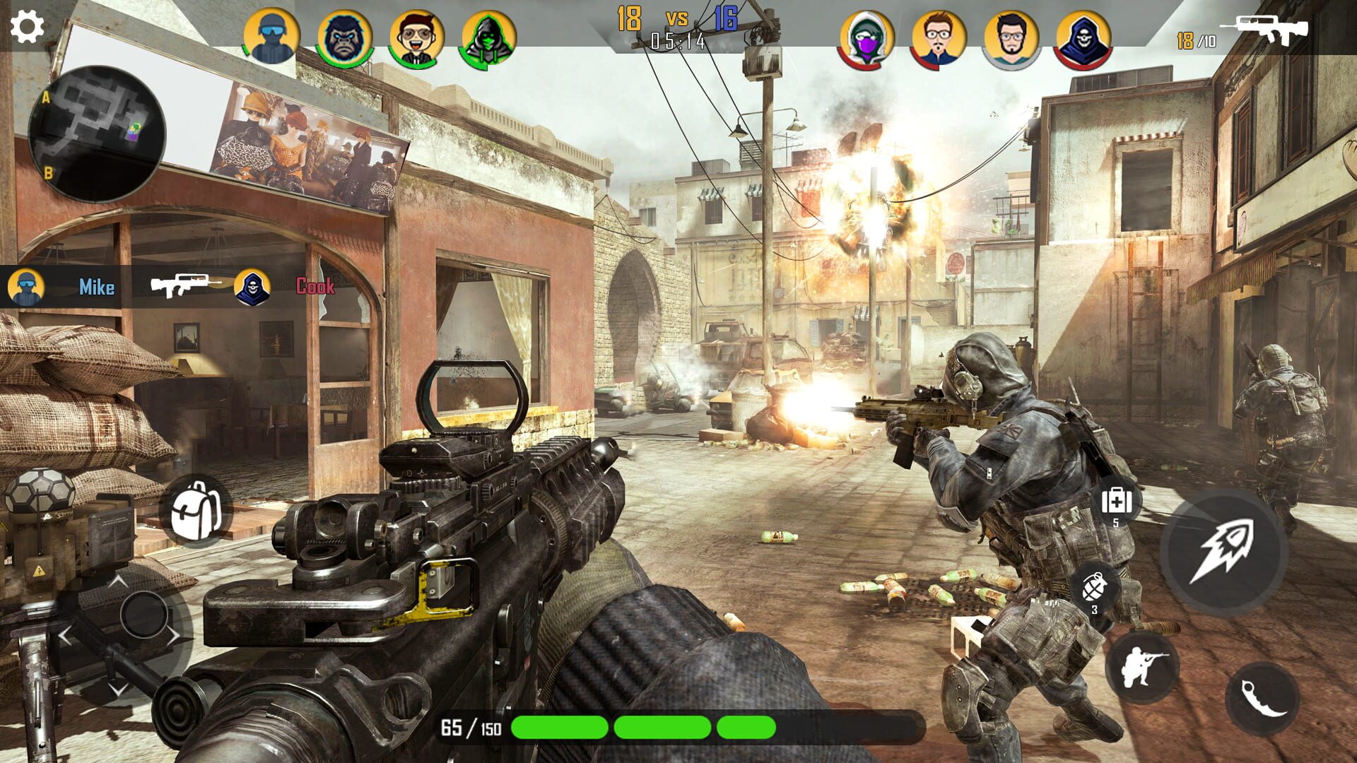 Commando Gun - Screenshot