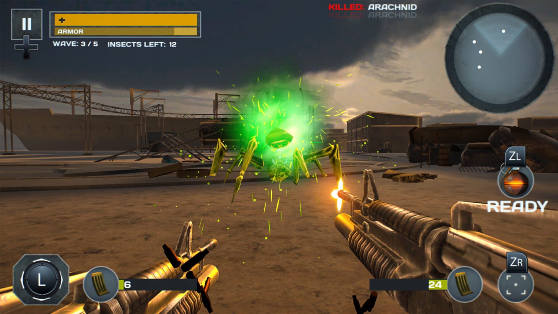 Dead Invaders: Modern War 3D screenshot