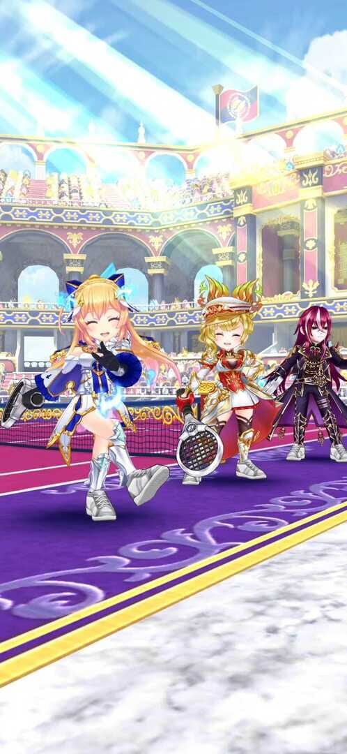 Shiro Neko Tennis - Screenshot