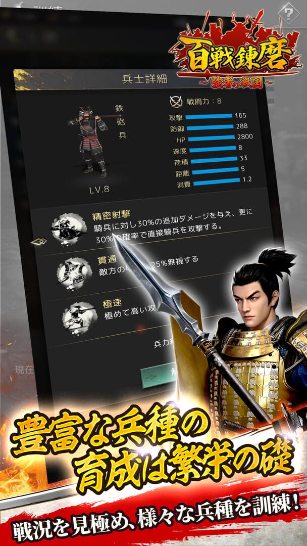 Hyakusen Renma: Kyousha no Sengoku - Screenshot