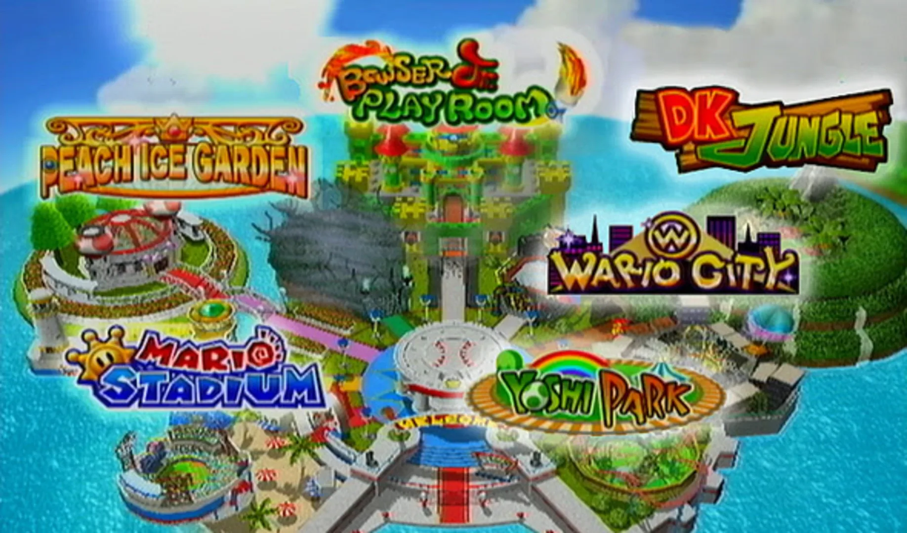 Captura de pantalla - Mario Super Sluggers