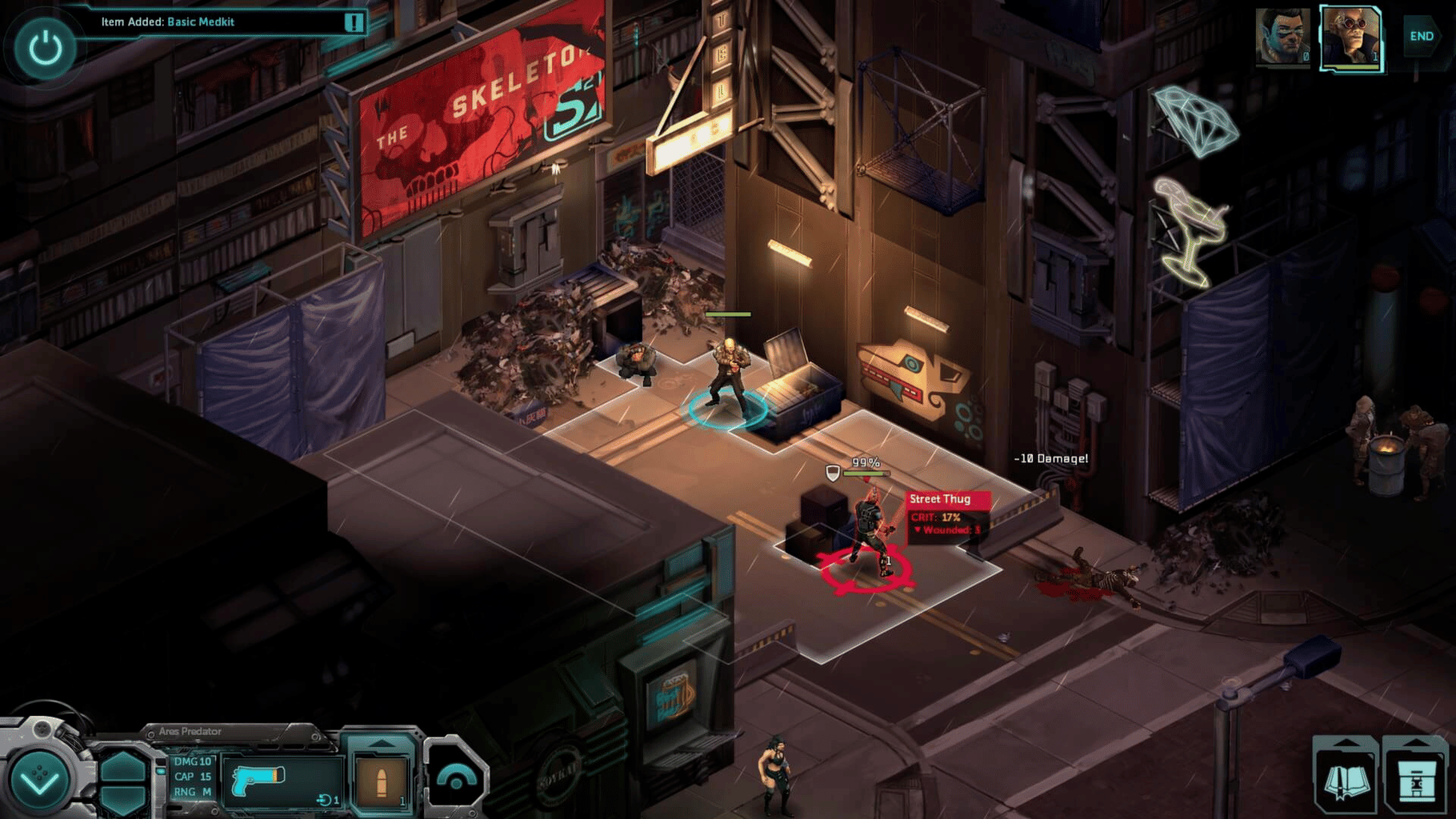 Shadowrun Returns: Deluxe Edition screenshot