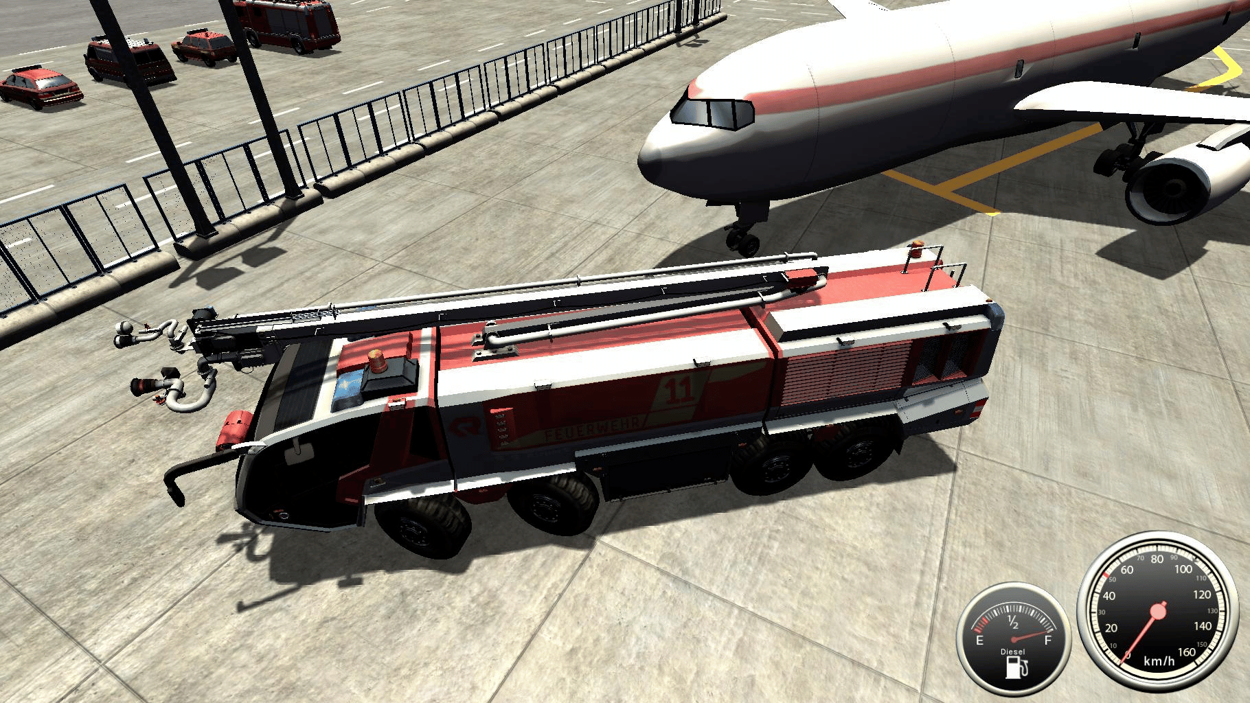 Airport Firefighter Simulator screenshot