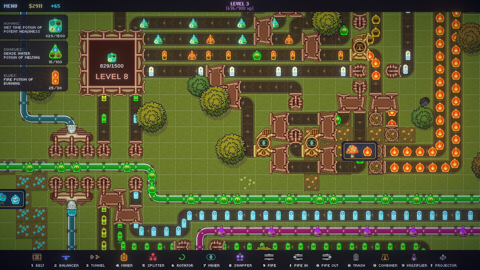 Potion Pipeline - Screenshot
