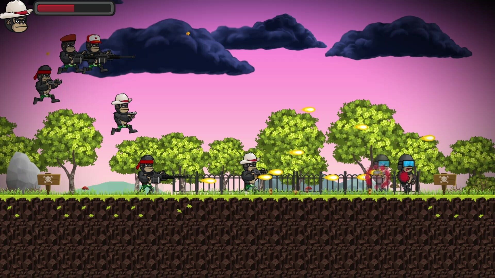 Gorilla Guerrillas - Screenshot