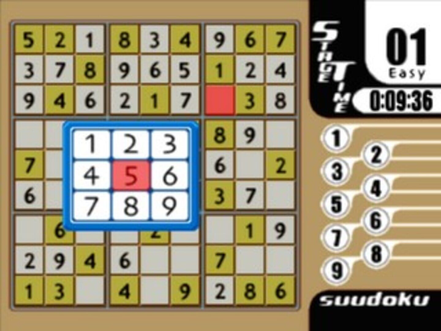 Captura de pantalla - SuperLite 1500 Series: Sudoku 5