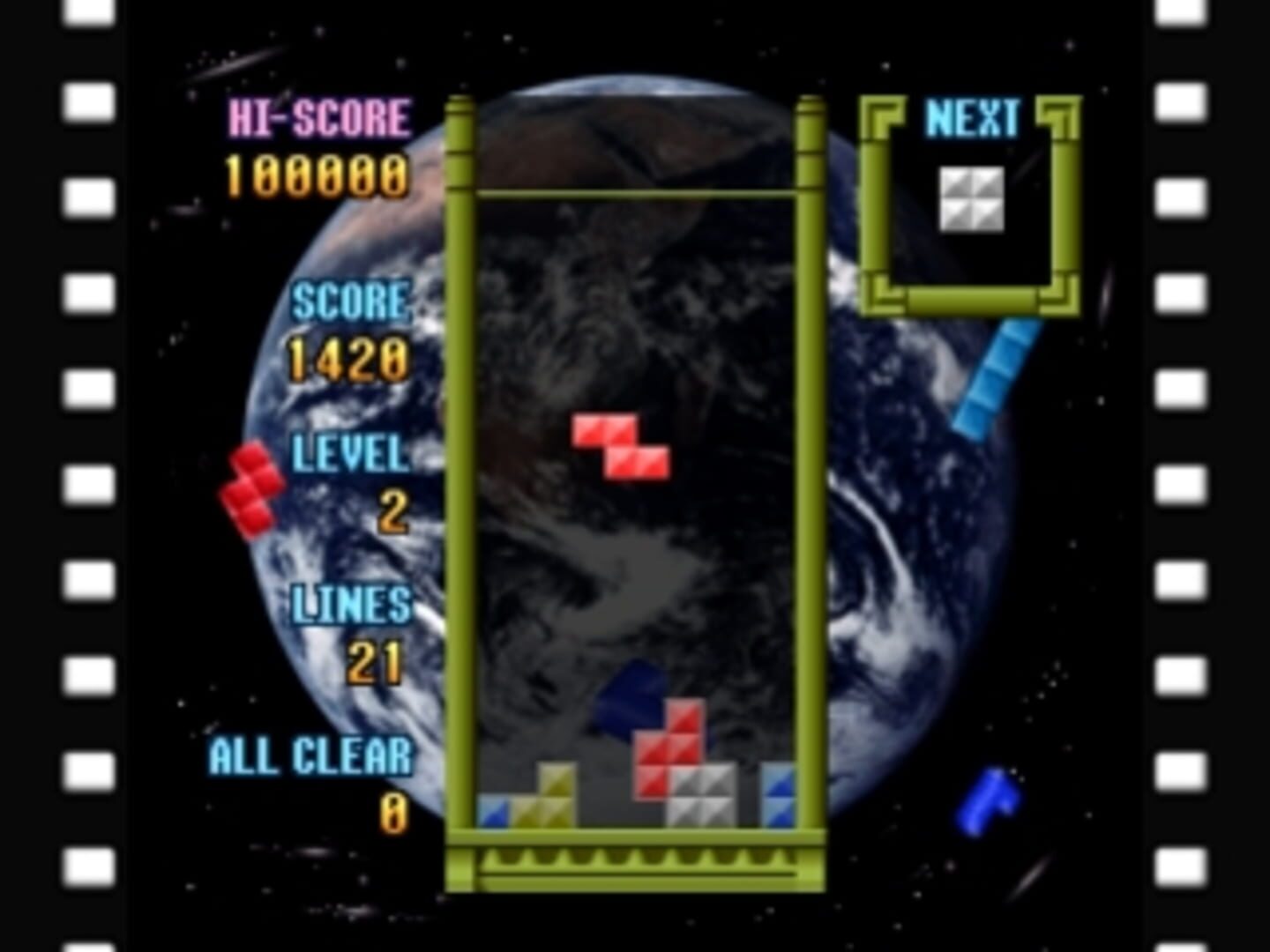 Captura de pantalla - SuperLite 1500 series: The Tetris