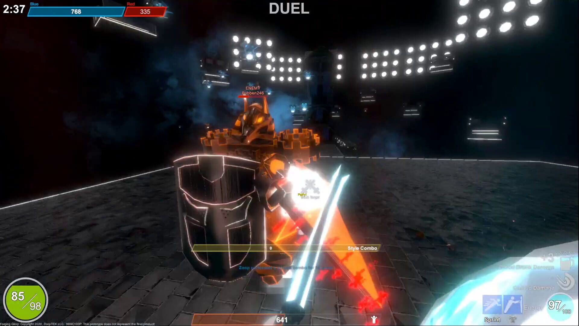 Forging Glory - Screenshot