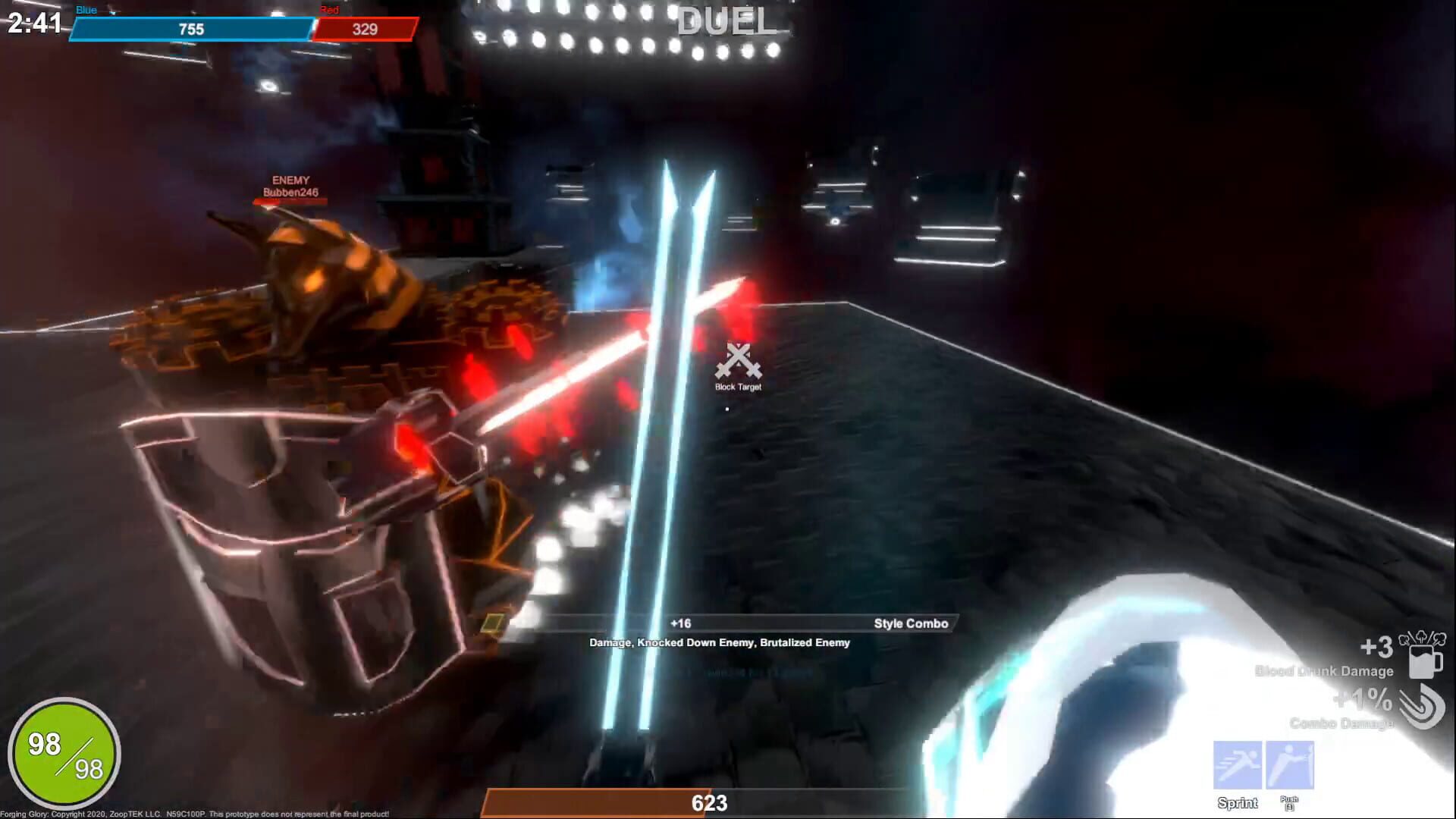Forging Glory - Screenshot