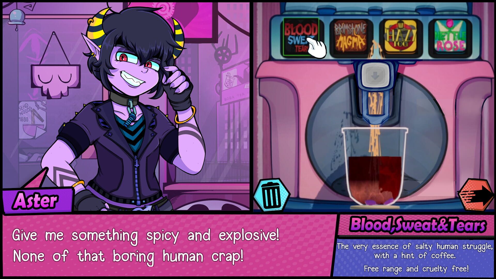 Hell Boba Café - Screenshot