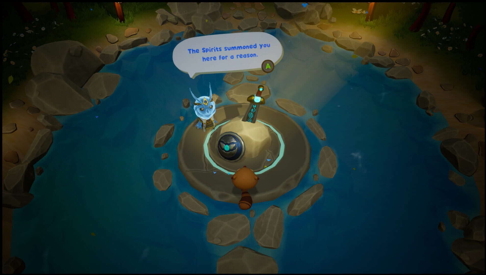 Racoonie: Legend of the Spirits - Screenshot