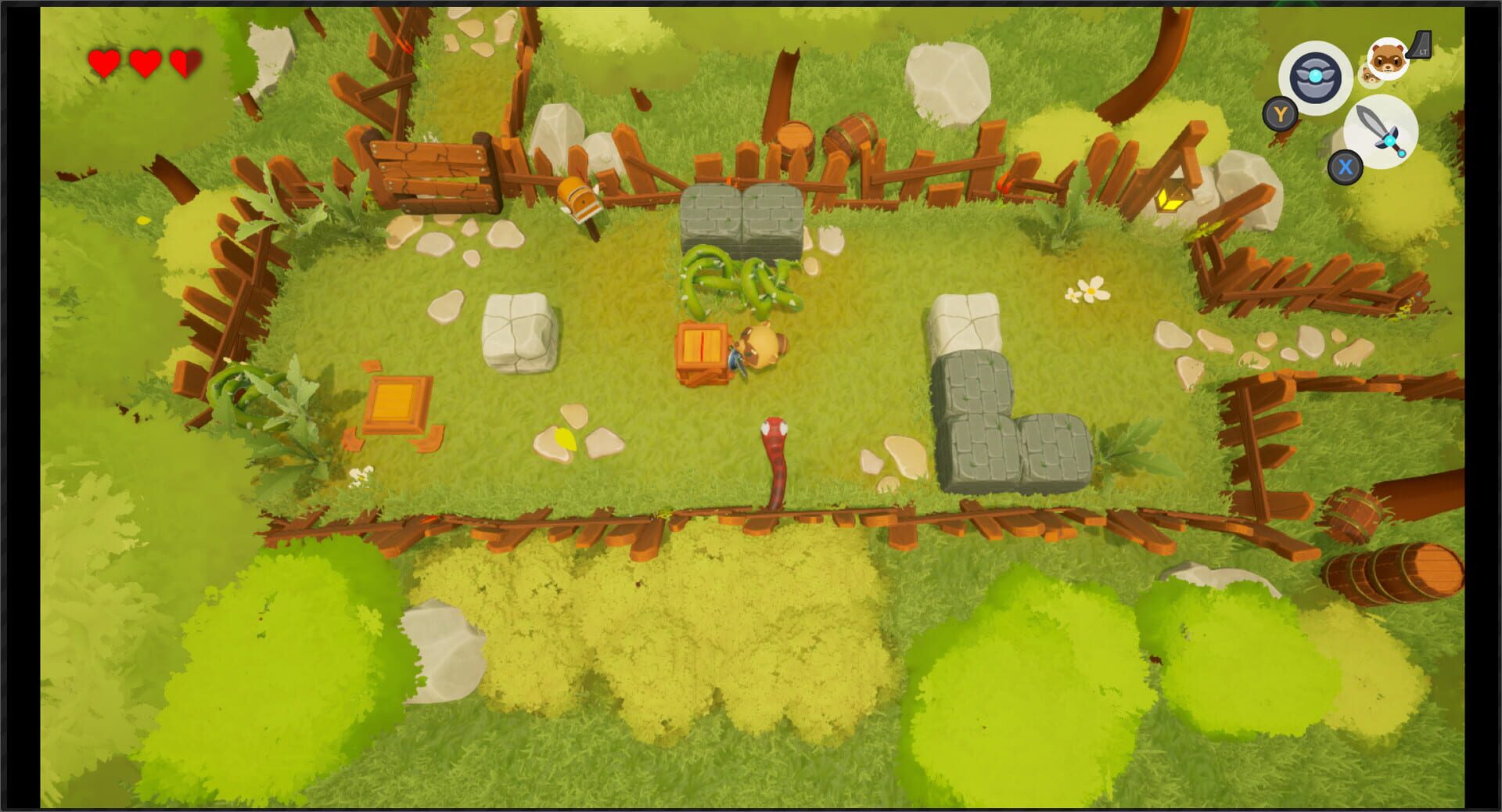 Racoonie: Legend of the Spirits - Screenshot