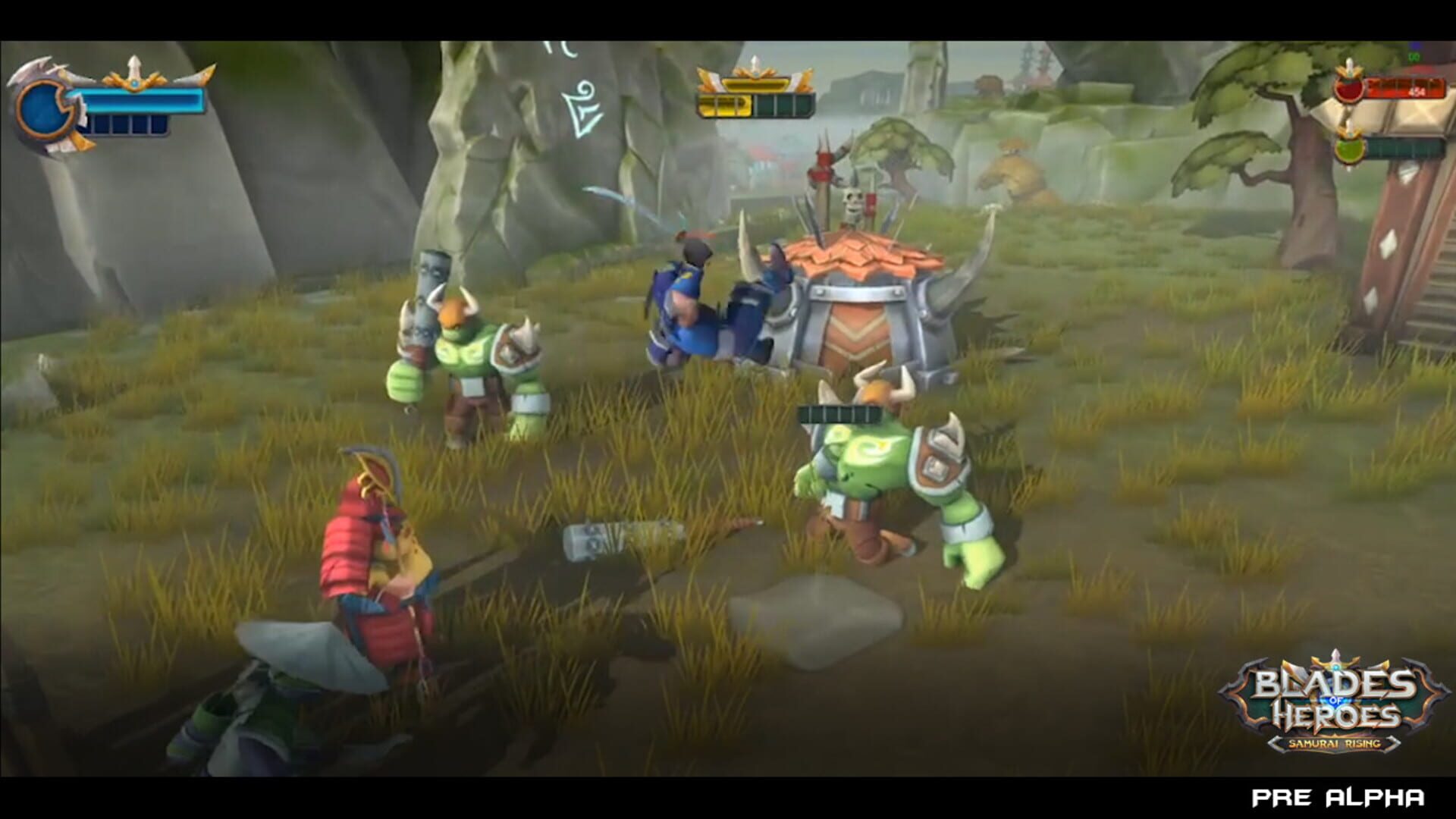 Blades of Heroes: Samurai Rising - Screenshot