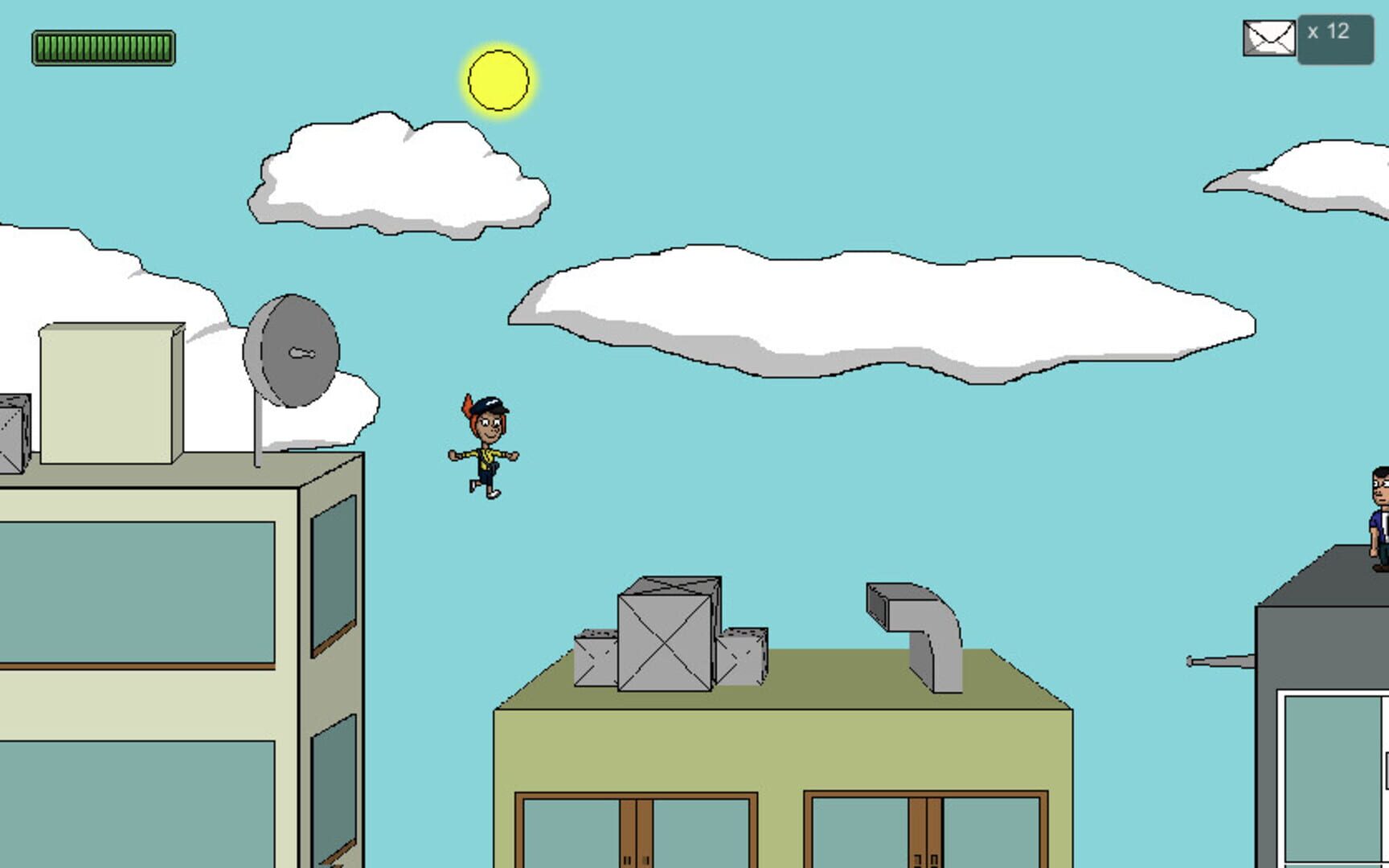 Rooftop Postgirl - Screenshot