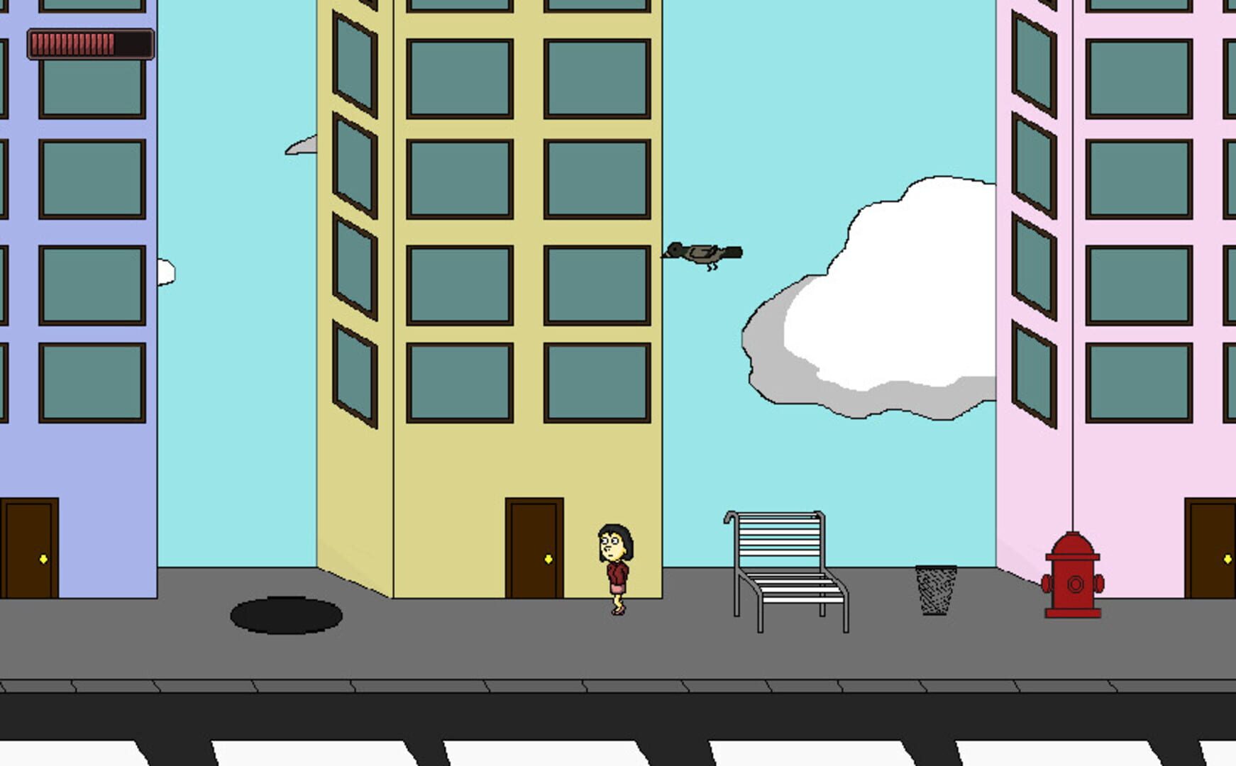 Rooftop Postgirl - Screenshot