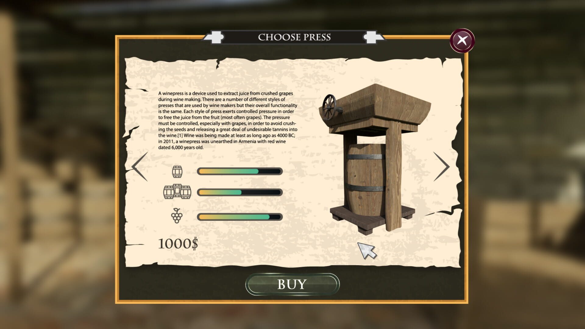 Winery Simulator - Screenshot