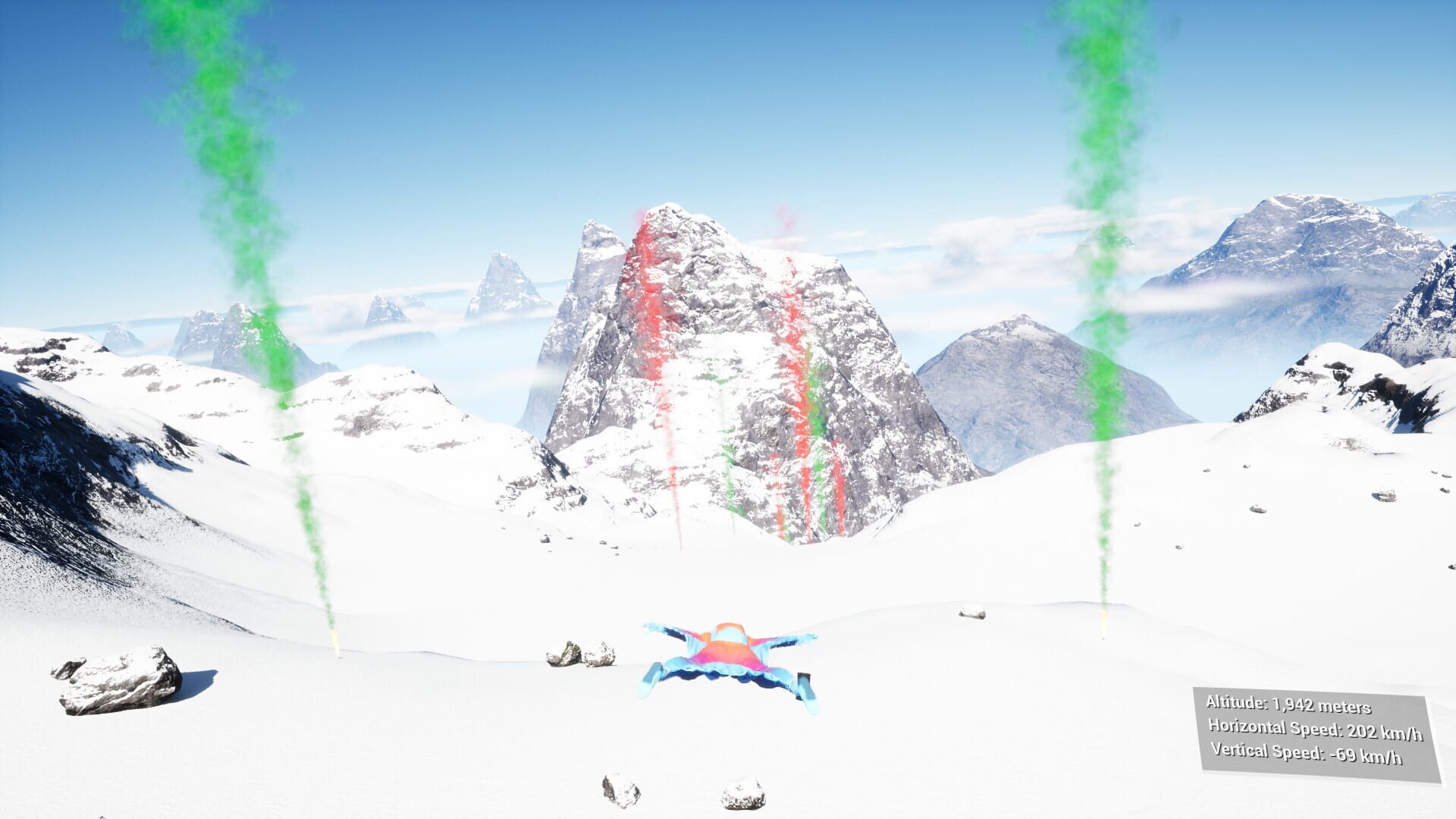 Wingsuit Thrill - Screenshot