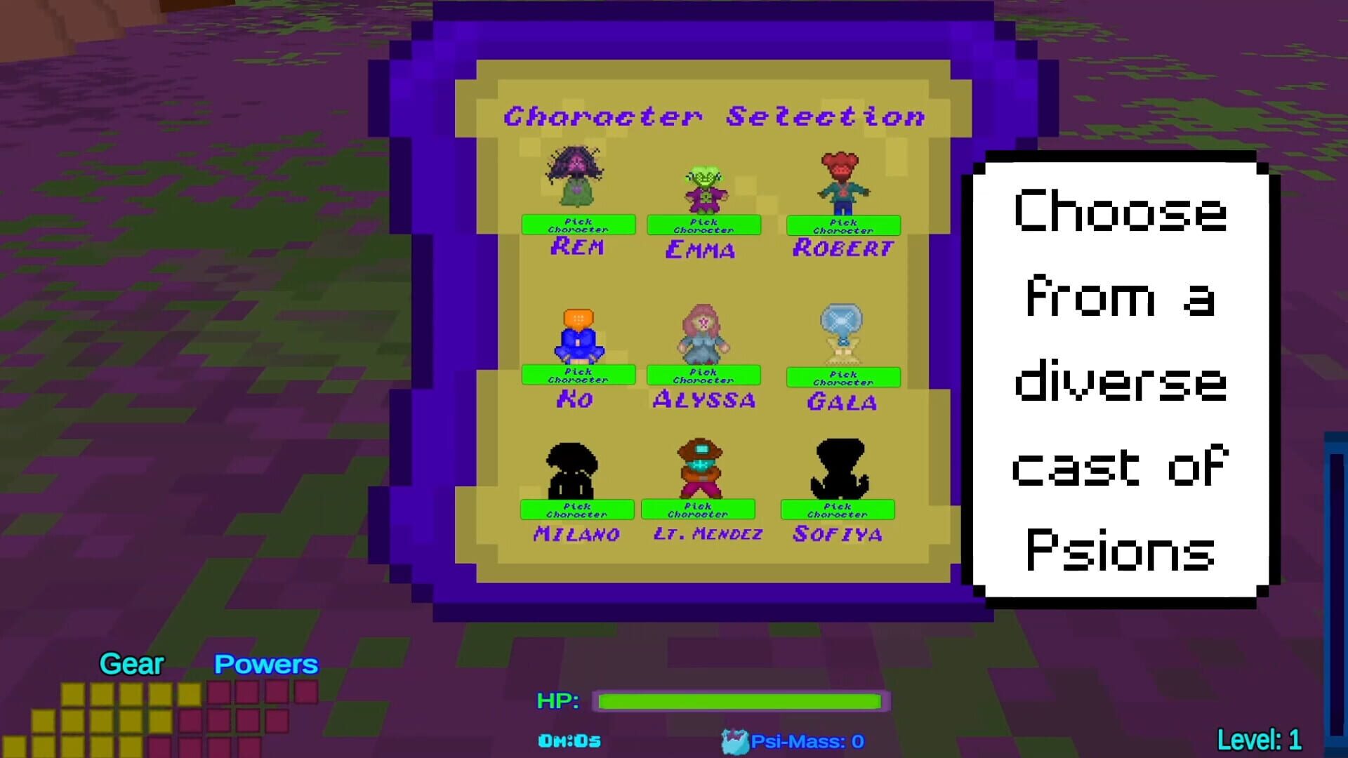 Psion Protocol - Screenshot
