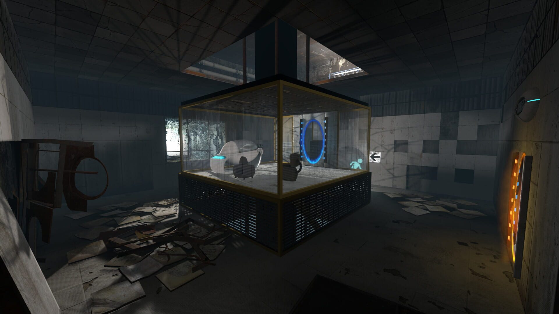 Destroyed Aperture - Screenshot