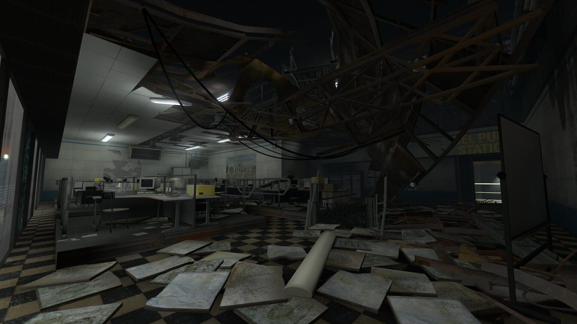 Destroyed Aperture - Screenshot