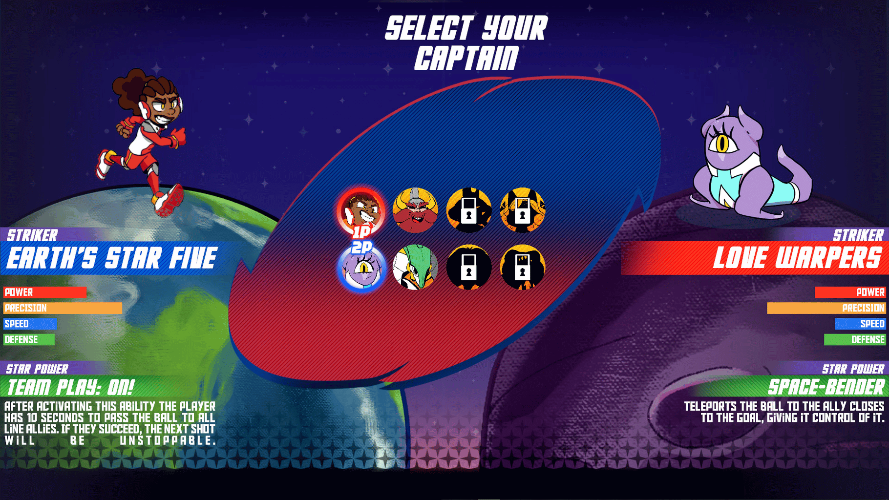 Star Strikers: Galactic Soccer screenshot