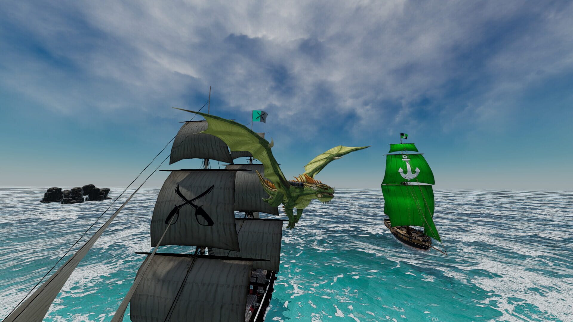 Pirate Dragons - Screenshot