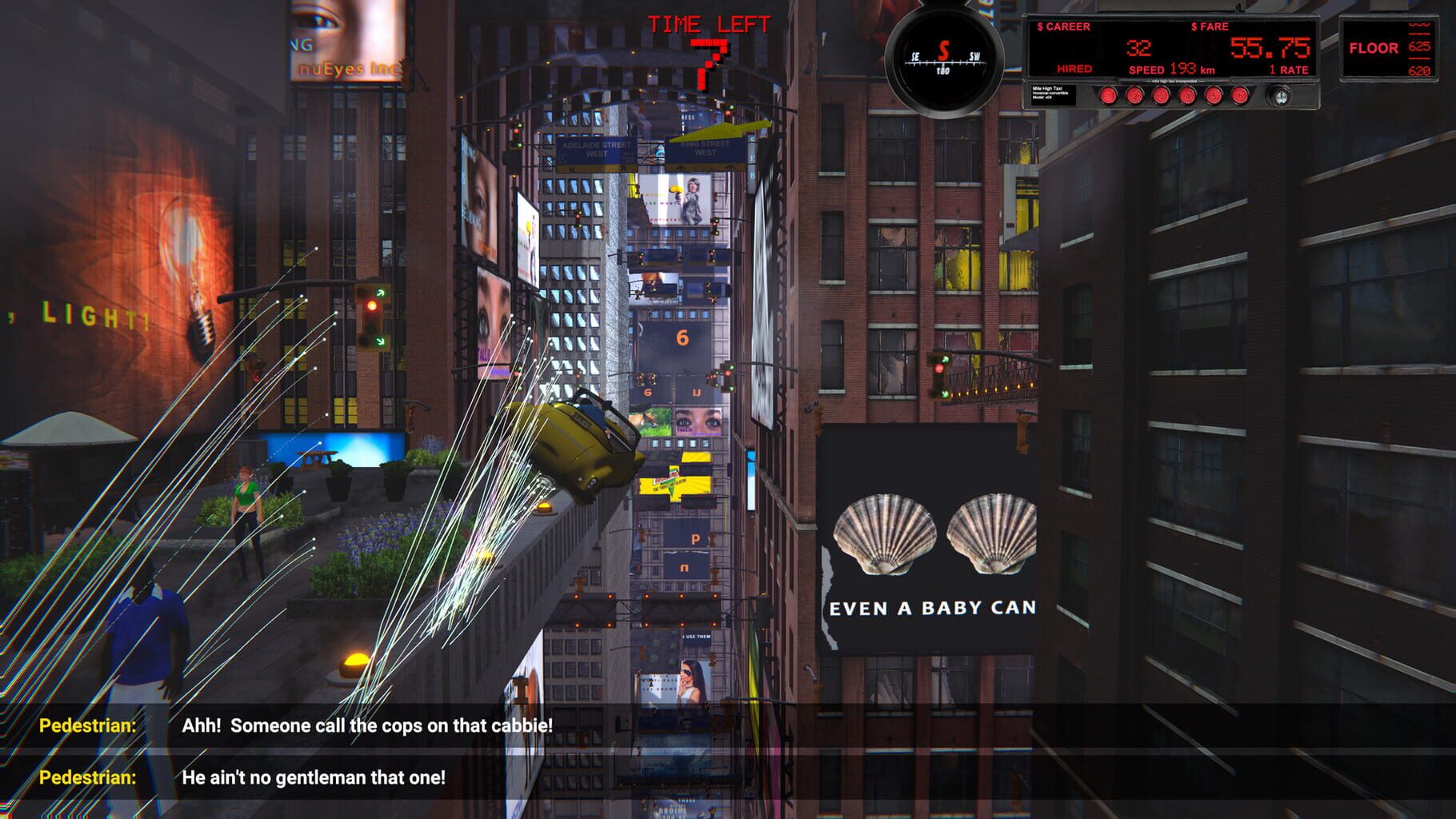 Captura de pantalla - Mile High Taxi