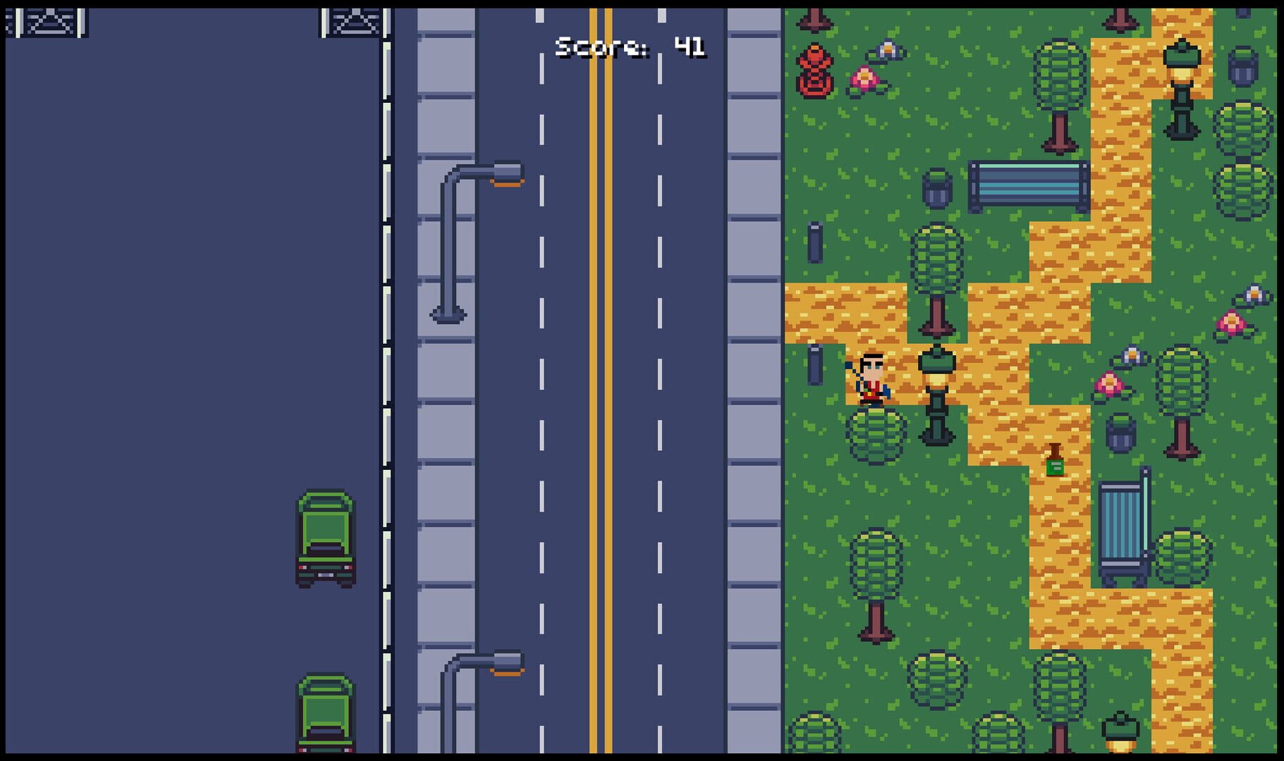 Dodge the Missionaries - Screenshot